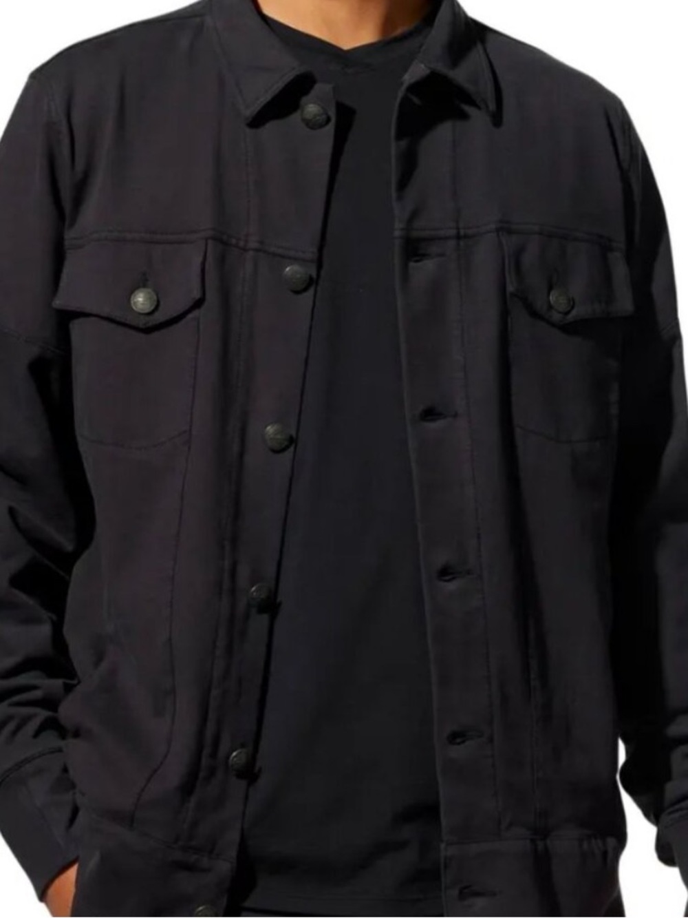 Good Man Brand Flex Pro Jersey Trucker Jacket - Black - Size xl